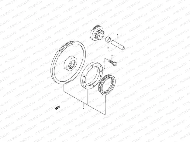 8 - STARTER CLUTCH