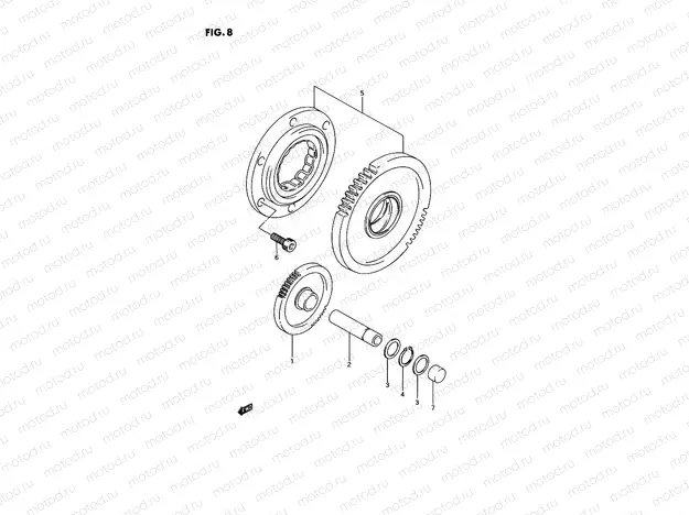 8 - STARTER CLUTCH