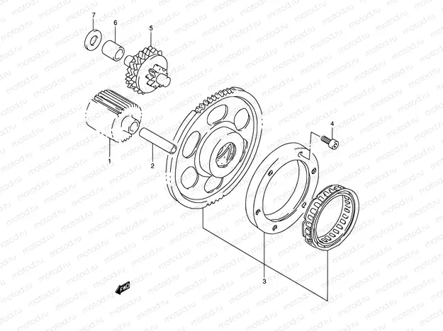 8 - STARTER CLUTCH