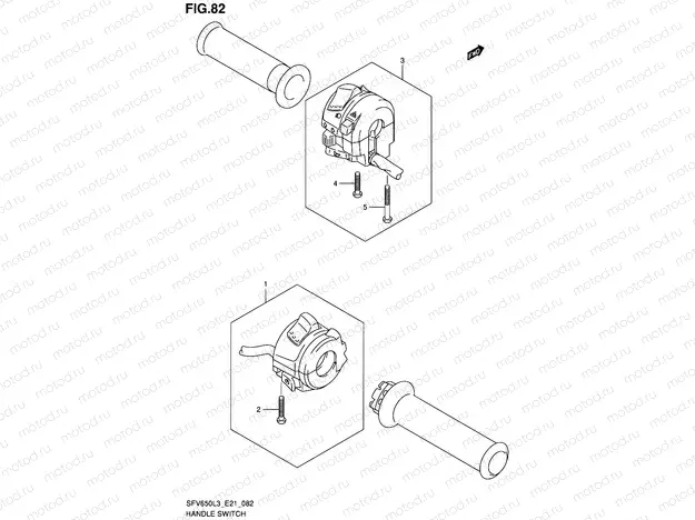 82 - HANDLE SWITCH