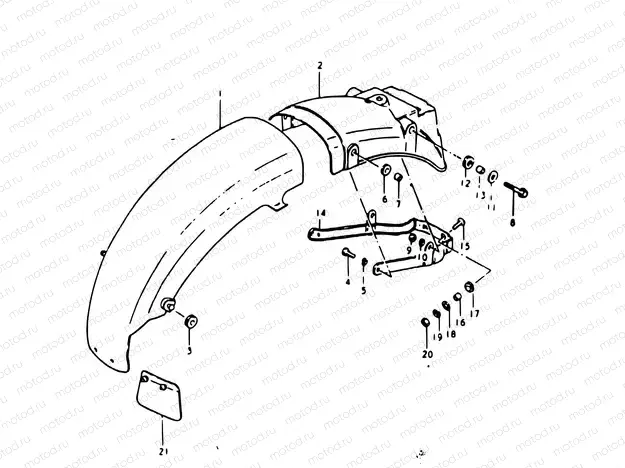 82 - REAR FENDER
