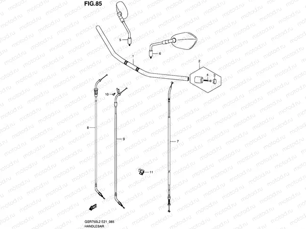 85 - HANDLEBAR