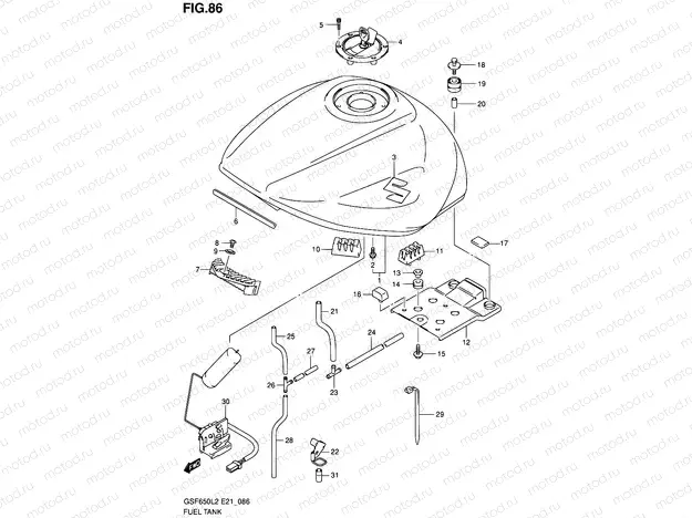 86 - FUEL TANK