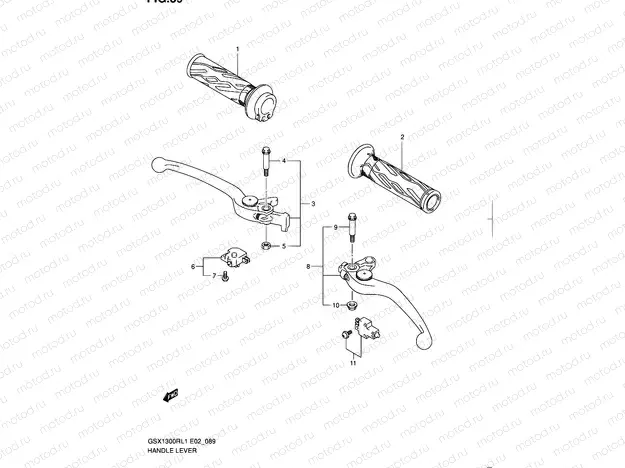 89 - HANDLE LEVER