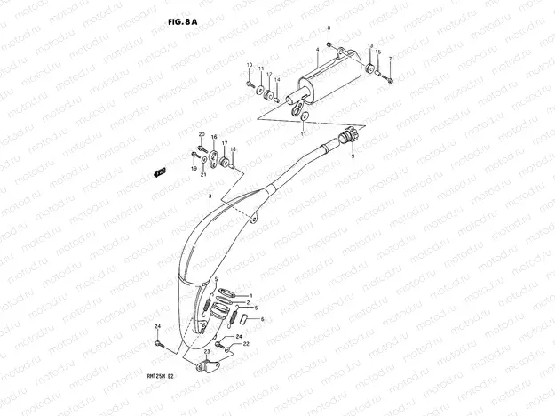 8A - MUFFLER (MODEL L)
