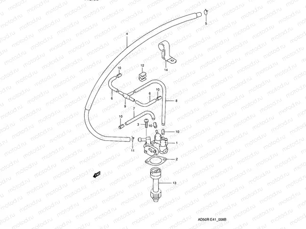 8B - OIL PUMP (P09,E94,MODEL R)