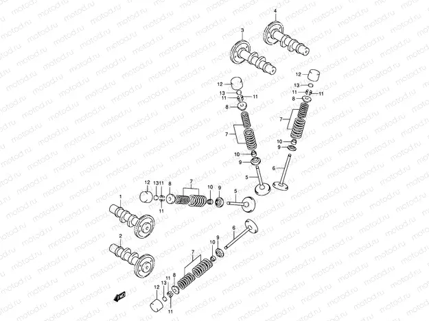 9 - CAMSHAFT / VALVE