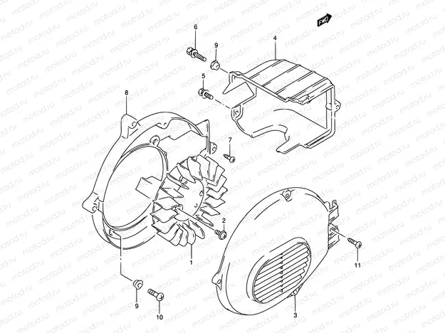 9 - COOLING FAN