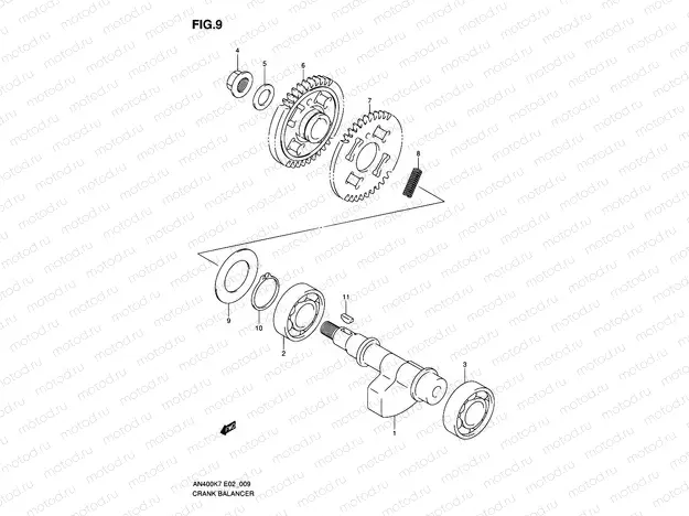 9 - CRANK BALANCER