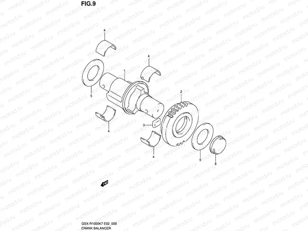 9 - CRANK BALANCER