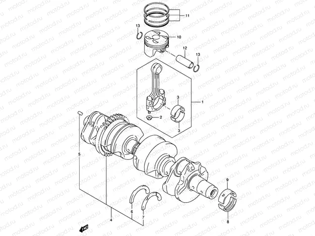 9 - CRANKSHAFT