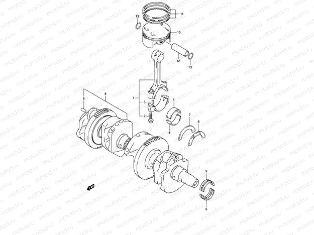 9 - CRANKSHAFT
