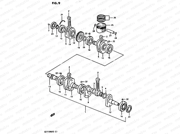 9 - CRANKSHAFT