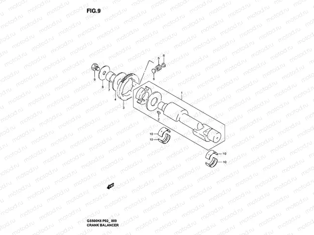 9 - CRANKSHAFT BALANCER