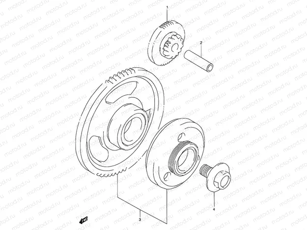 9 - STARTER CLUTCH