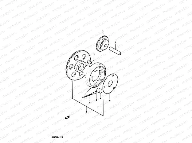 9 - STARTER CLUTCH
