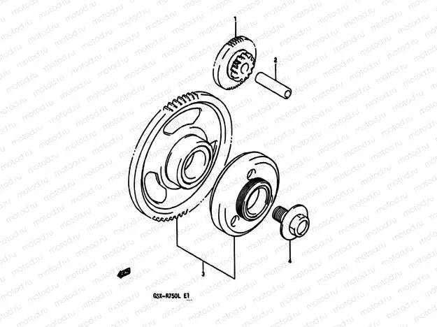 9 - STARTER CLUTCH