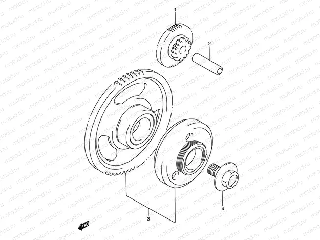 9 - STARTER CLUTCH