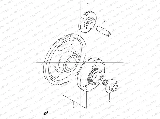 9 - STARTER CLUTCH