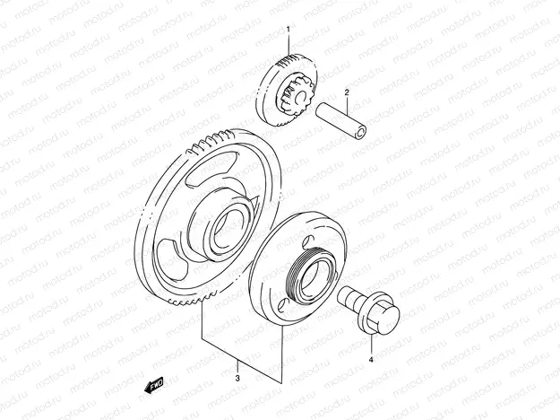 9 - STARTER CLUTCH