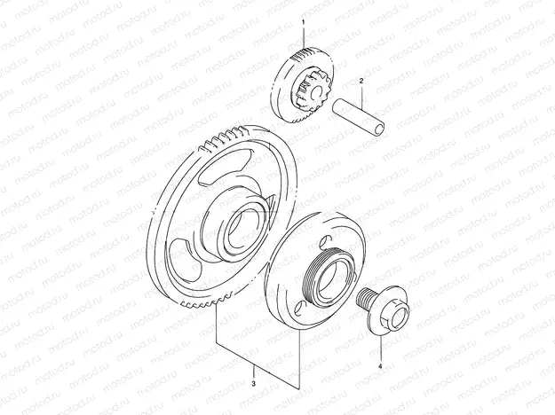 9 - STARTER CLUTCH
