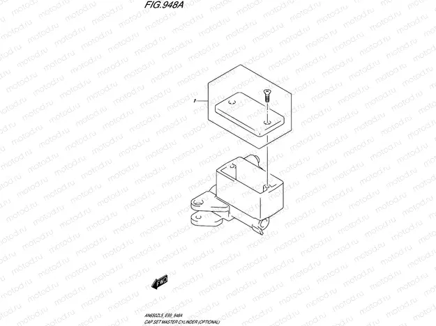 948A - CAP SET MASTER CYLINDER (OPTIONAL)