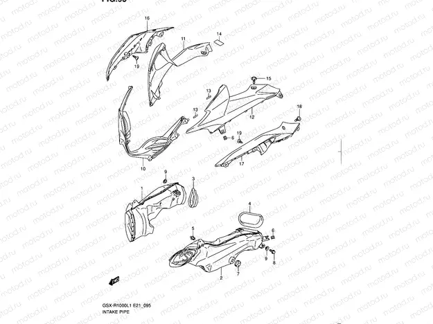 95 - INTAKE PIPE
