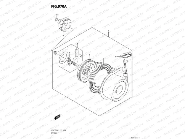 970A - OPTIONAL (RECOIL STARTER)