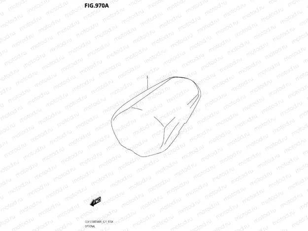 970A - OPTIONAL SEAT COVER