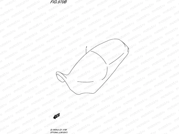 970B - OPTIONAL (LOW SEAT)
