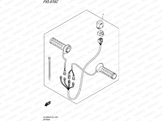 970C - OPTIONAL (GRIP HEATER SET)
