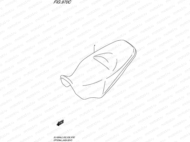 970C - OPTIONAL (HIGH SEAT)