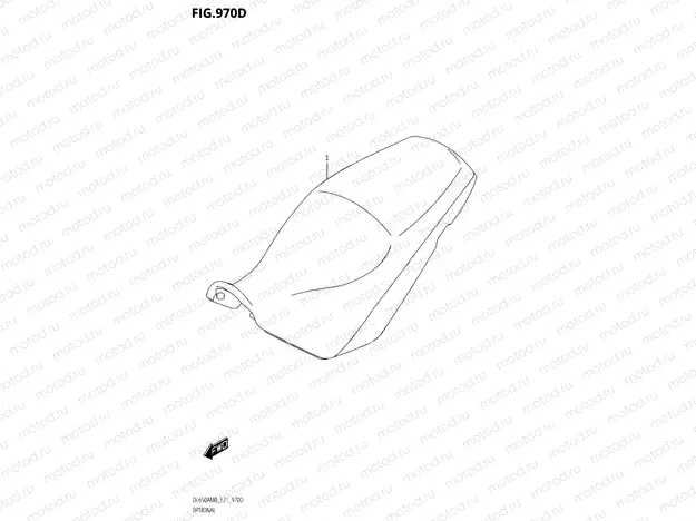 970D - OPTIONAL LOW SEAT