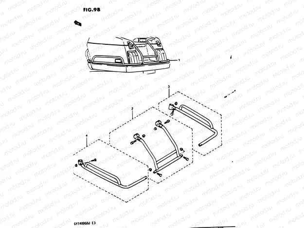 98 - SADDLEBAG TRIM SET OPTIONAL