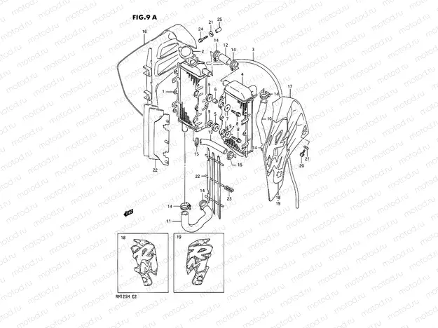 9A - RADIATOR (MODEL M)