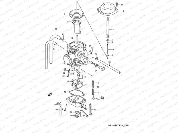 9B - CARBURETOR (MODEL R/S/T)