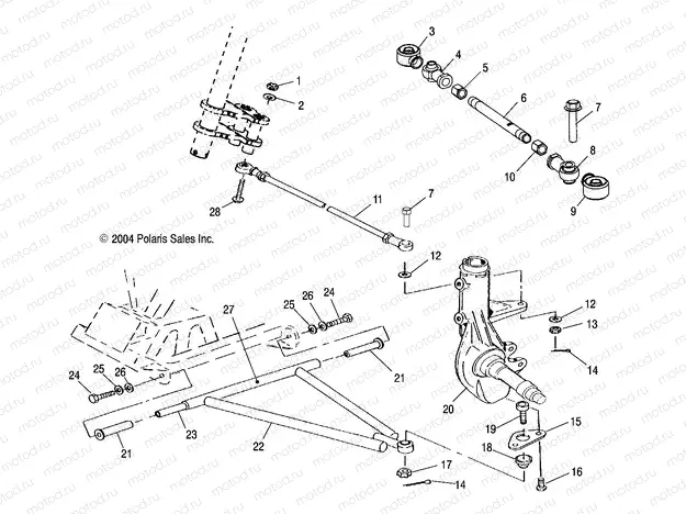 A-ARM and STRUT MOUNTING - A05CB32AA (4999200489920048B11) | A-ARM and STRUT MOUNTING - A05CB32AA (4999200489920048B11)