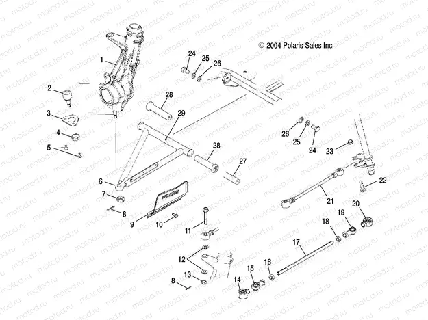 A-ARM and STRUT MOUNTING - A05MH76AC/AT/AU/AW (4977217721C07) | A-ARM and STRUT MOUNTING - A05MH76AC/AT/AU/AW (4977217721C07)