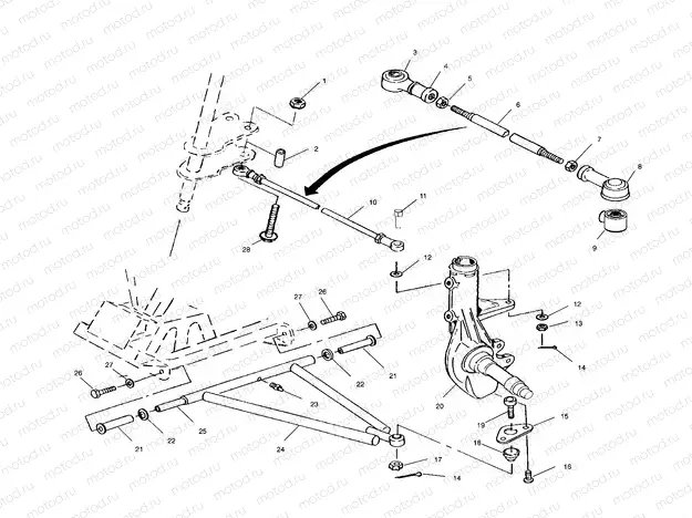 A-ARM/STRUT MOUNTING - A00AA32AB (4960076007B004) | A-ARM/STRUT MOUNTING - A00AA32AB (4960076007B004)