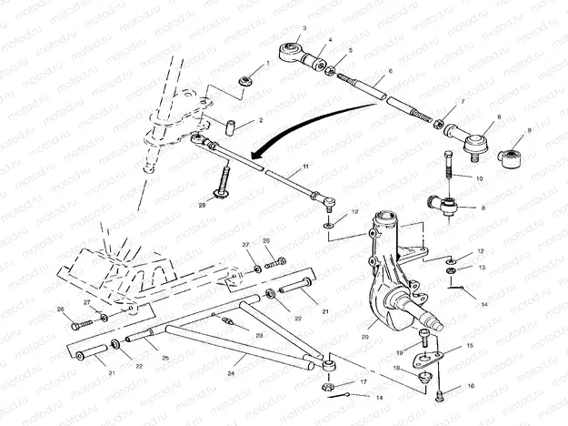 A-ARM/STRUT MOUNTING - A00CB32AA (4949354935B007) | A-ARM/STRUT MOUNTING - A00CB32AA (4949354935B007)