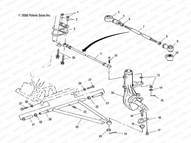 A-ARM/STRUT MOUNTING - A01BA50AA (4963716371B004) | A-ARM/STRUT MOUNTING - A01BA50AA (4963716371B004)