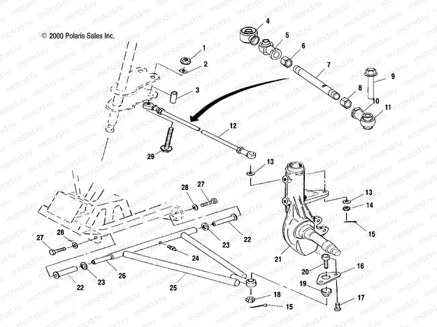 A-ARM/STRUT MOUNTING - A01CB32AA (4963966396B005) | A-ARM/STRUT MOUNTING - A01CB32AA (4963966396B005)