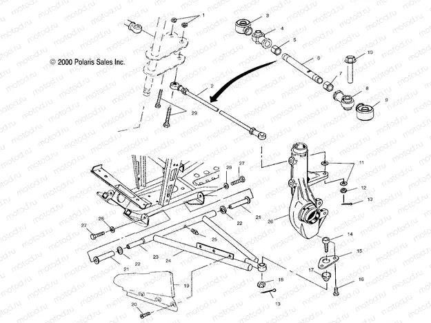 A-ARM/STRUT MOUNTING - A01CG38CA (4963916391B009) | A-ARM/STRUT MOUNTING - A01CG38CA (4963916391B009)