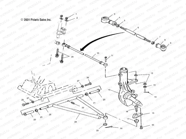 A-ARM/STRUT MOUNTING - A02BA38CA (4969936993B03) | A-ARM/STRUT MOUNTING - A02BA38CA (4969936993B03)