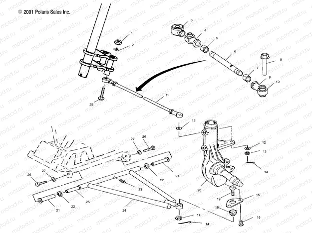 A-ARM/STRUT MOUNTING - A02CB32AA/AB/FC (4970107010B08) | A-ARM/STRUT MOUNTING - A02CB32AA/AB/FC (4970107010B08)