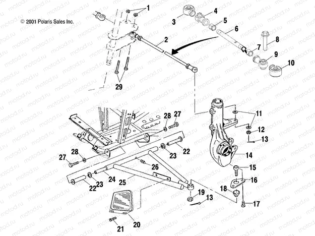 A-ARM/STRUT MOUNTING - A02CK42AA/AB (4970327032B11) | A-ARM/STRUT MOUNTING - A02CK42AA/AB (4970327032B11)