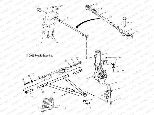 A-ARM/STRUT MOUNTING - A04CL50AA (4986288628B05) | A-ARM/STRUT MOUNTING - A04CL50AA (4986288628B05)