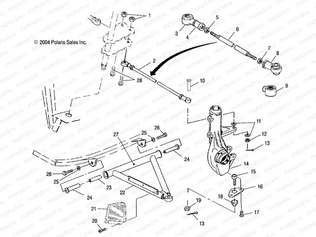 A-ARM/STRUT MOUNTING - A05BG50AA/FA (4994789478B04) | A-ARM/STRUT MOUNTING - A05BG50AA/FA (4994789478B04)