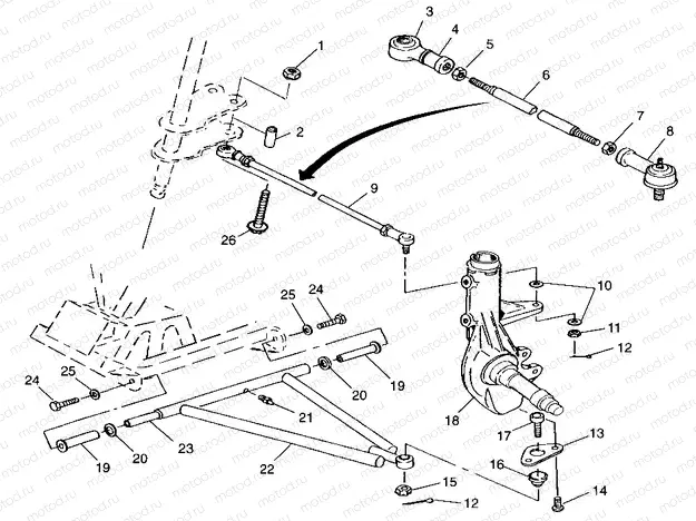A-ARM/STRUT MOUNTING Magnum 2X4 W98AA42A (4945524552B007) | A-ARM/STRUT MOUNTING Magnum 2X4 W98AA42A (4945524552B007)