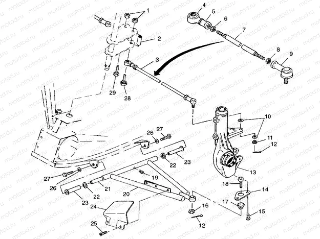 A-ARM/STRUT MOUNTING - W98AC42A (4945214521B011) | A-ARM/STRUT MOUNTING - W98AC42A (4945214521B011)